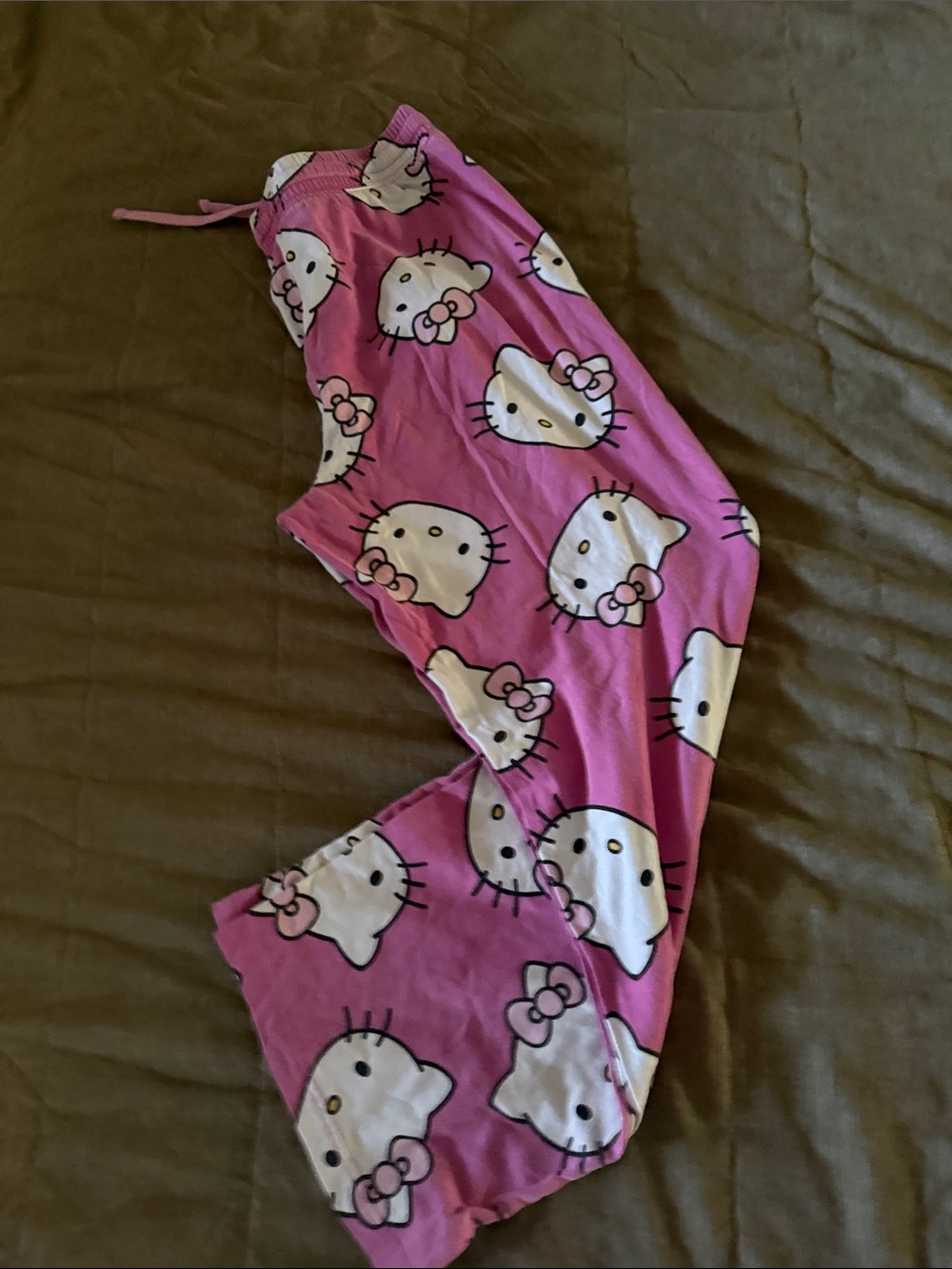 Hello Kitty Sanrio Pink Girls' Pajama Pants XL